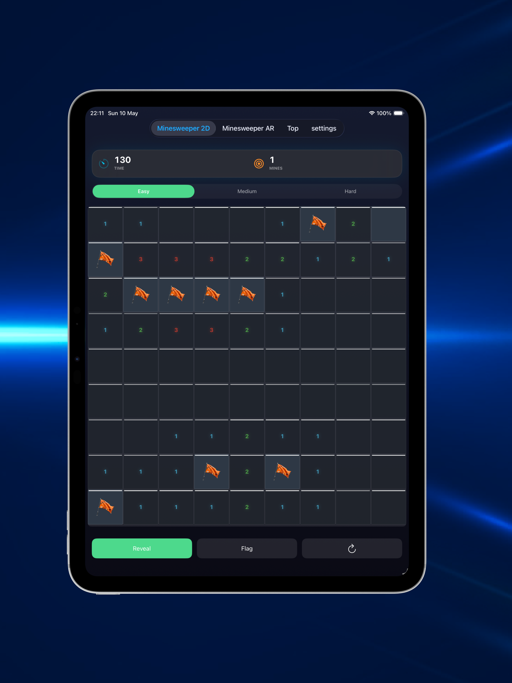 Minesweeper on iPad